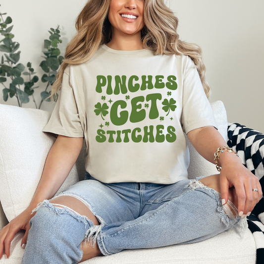 Pinches get stitches