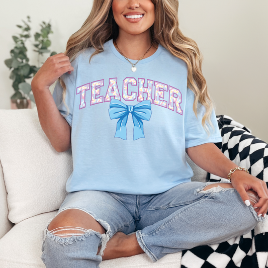 Coquette Teacher - light blue